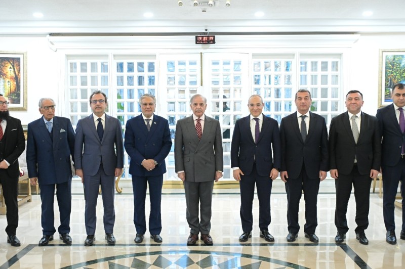 Pakistanın Baş naziri Mikayıl Cabbarovu qəbul etdi- FOTOLAR